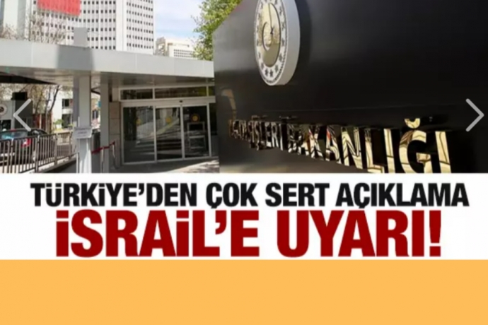 Trkiye'den son dakika Suriye aklamas! srail'e uyar