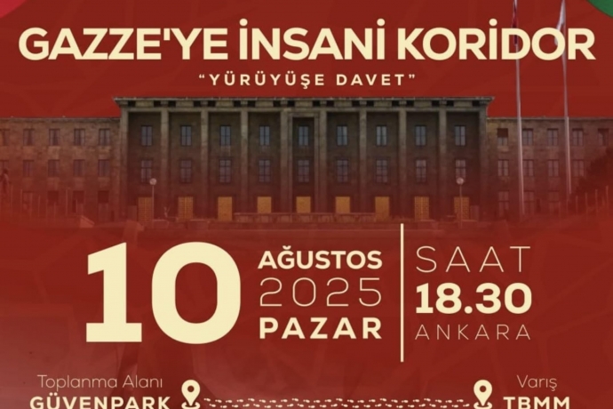 Kayseri’den Gazze’ye Uzanan Umut Yolculuğu Başlıyor